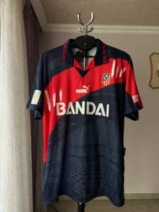 CAMISETA FUTBOL ATLÉTICO MADRID 1996 1997 VISITANTE PUMA VINTAGE HOMBRE XL - Imagen 1 de 12