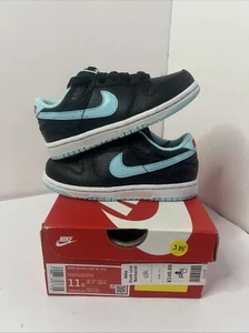Größe 11 (PS) - Nike Dunk Low SE Barber Shop - Schwarz - Bild 1 von 8
