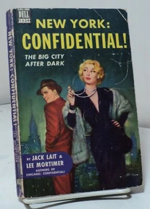 New York Confidential by Jack Lait & Lee Mortimer - Dell 1534 - 1948 - Picture 1 of 2