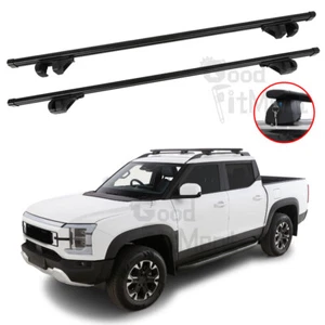 For BYD Shark 6 2024 2025 53" Roof Racks SUV Top Cross Bar Cargo Carrier w/Lock - Picture 1 of 9