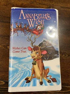 Annabelle's Wish Wishes Can Come True VHS Tape Clamshell Cover - Foto 1 di 4
