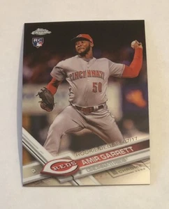 Amir Garrett 2017 Topps Chrome Update Rookie Card #HMT78 Reds RC - Picture 1 of 2