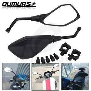 Espejos retrovisores laterales moto para manillar ATV Polaris Yamaha Honda 7/8" - Imagen 1 de 12