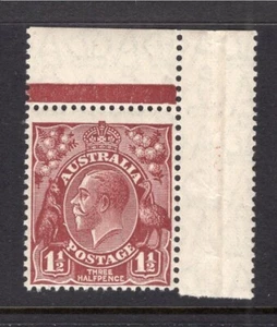 AUSTRALIA KGV S/MULT W/M PERF 13.5 VERY FINE MNH................1/1 - Picture 1 of 2