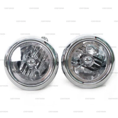 Par de faros antiniebla con bombillas para parachoques delantero SANTA FE 2001-2006 Foto 1 de 4