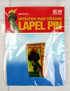 Pin de solapa Operación Libertad Iraquí - Imagen 1 de 3