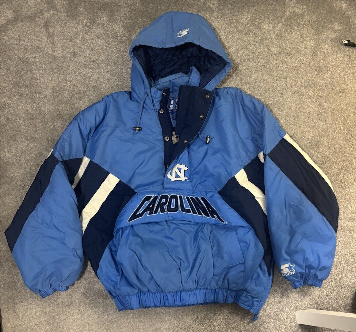 Starter North Carolina Tar Heels NCAA Jackets for sale | eBay Starter North Carolina Tar Heels NCAA Jackets for sale | eBay
