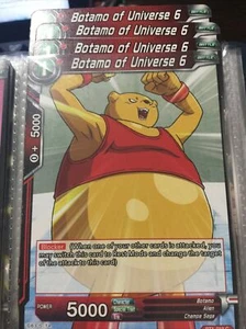 Botamo of Universe 6 BT1-019 C Dragon Ball Super TCG NEAR MINT  - Picture 1 of 1