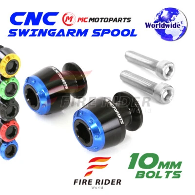 Carretes deslizantes traseros ATOM 10 MM para Kawasaki ZRX1100 1997-2000 97 98 99 Foto 1 de 4