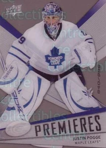 2008-09 UD Ice #129 Justin Pogge - Picture 1 of 1