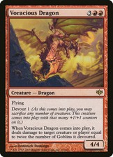 MTG 1x VORACIOUS DRAGON Conflux