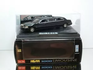 SUN STAR 10111 LINCOLN LIMOUSINE 2000 - BLACK 1:43 - EXCELLENT CONDITION IN BOX - Imagen 1 de 9