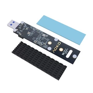 M.2 USB Adapter NVMe to USB 3.2 10Gbps PCIe/NVMe & SATA NGFF SSD Reader - Picture 1 of 9