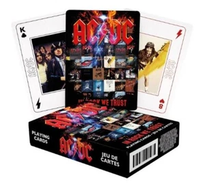 Sellado AC/DC IN ROCK WE TRUST / Baraja de 52 cartas oficial - Imagen 1 de 1