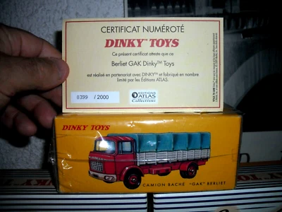SUPERBE   DINKY  TOYS  ATLAS   JAMAIS   DEBALLE  GAK  rouge  ,  SANS  certificat - Photo 1/2