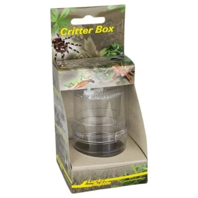 Lucky Reptile Critter Box Plastic Vented Terrarium Enclosure for Invertebrates
