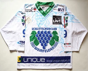SC WEINFELDEN SCHLITTSCHUH #9 NICO KONIG ICE HOCKEY JERSEY TRIKOT SWISS MENS XL - Bild 1 von 10