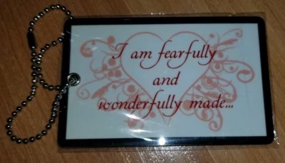Сумка для подгузников I Am Fearfully And Wonderfully Made контрольный список - Изображение 1 из 2