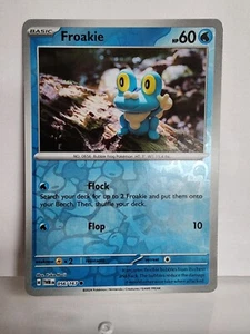 Pokemon TCG - SV06: Twilight Masquerade (Reverse Holo) Froakie - 056/167 - Picture 1 of 1
