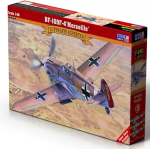 Caccia tedesca seconda guerra mondiale BF-109F-4 "Merseille" # scala 1/48 # MISTERCRAFT F-240 - Foto 1 di 8