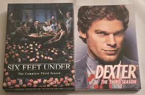 Six Feet Under - The Complete Third Season & Dexter Season 3 DVD - Used - Imagen 1 de 5