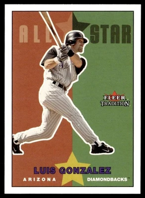 2003 Fleer Tradition Update Luis Gonzalez Arizona Diamondbacks #U258 - Image 1 of 2