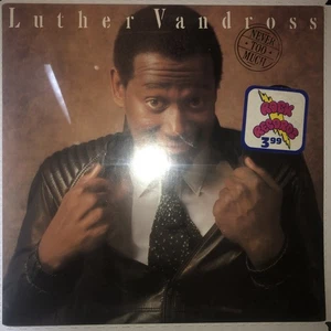 Luther Vandross - Never Too Much (Vinyl LP - 1981 - US - Reissue) - Picture 1 of 2