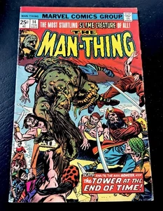 Bronze Age Marvel Comics The Man-Thing #14 Key Issue Com21 - Picture 1 of 2