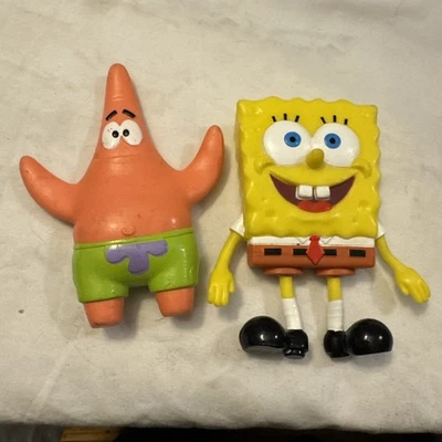 Figuras de acción posables flexibles Bend-EMS Bob Esponja 2022 Viacom Foto 1 de 4