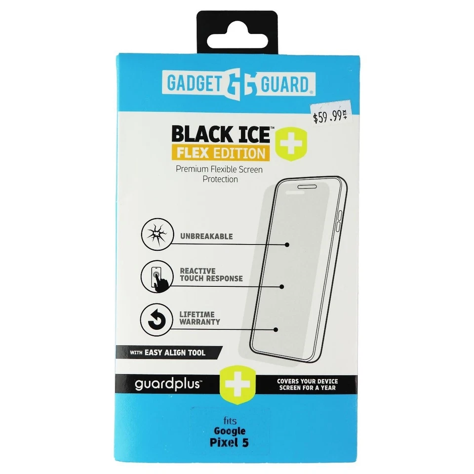 Gadget Guard (Black Ice+) Flex Edition Protector for Google Pixel 5 - Image 1 of 1