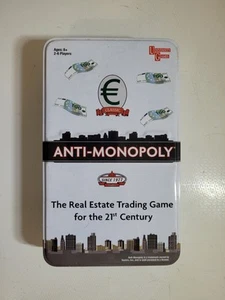 Anti-monopoly Travel Board Game in a Tin Complete - NEW - Picture 1 of 7