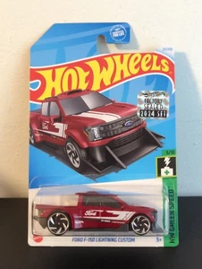 Hot Wheels 2024 Factory Sealed Set Ford F-150 Lightning Custom Red - Picture 1 of 1