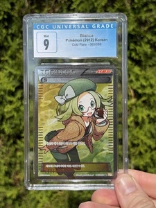 Trainer Bianca Waifu CGC 9 - 2012 Black & White Cold Flare #063 Pokemon Rare - Picture 1 of 10