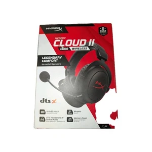 HyperX Cloud II Core Wireless Gaming PC Headset (Black) CL005 - Picture 1 of 2