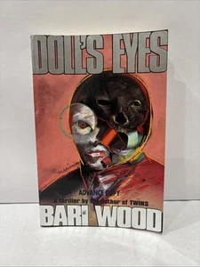 "Puppenaugen" Advance Copy! Bari Holz. Erstseite Druck 1993 Horror/Thriller. - Bild 1 von 4