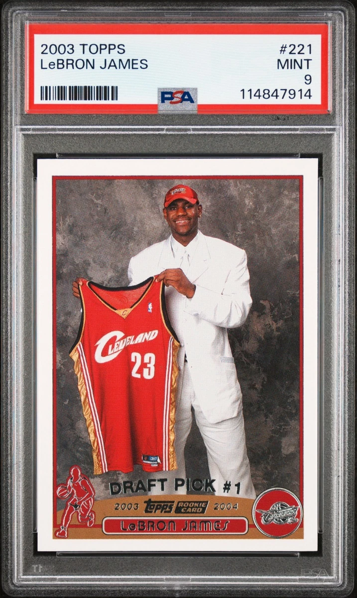 Topps LeBron James Basketball Trading Cards & Accessories 2003-04