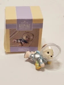 Hallmark Keepsake Cosmic Rabbit Ornament  1992 ~ Easter Collection ~our # T5001 - Picture 1 of 10