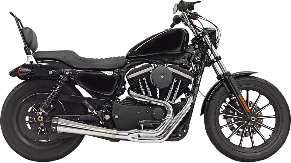 2009-2020 for Harley Iron 883 XLN BASSANI XHAUST Road Rage Exhaust Chrome 1X52R - Image 1 of 1