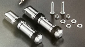 Pedane passeggero Honda VT600 Shadow passenger footpegs vtx 1300 vf 750 vt 1100 - Imagen 1 de 2