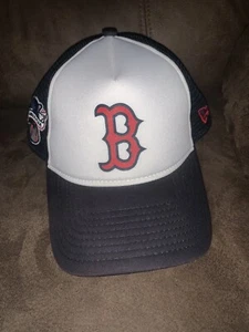 New Era Boston Red Sox 9FORTY A-Frame Snapback Trucker Mütze Throwback Style - Bild 1 von 7