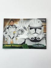 2006 Topps Star Wars Evolution Update Edition Green Insert Card 4B Clone Trooper