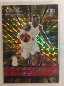 Wild Card Alumination 2022 Usman Garuba PRC Gold #d 35/40 - Imagen 1 de 2