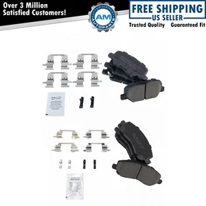 Front & Rear Ceramic Disc Brake Pad Kit for Mitsubishi Outlander - Picture 1 of 5