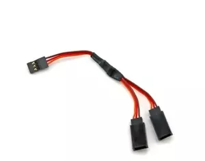 RC Auto Flugzeug Hobby Servo Splitter Y Kabelbaum JR RX Stecker Adapter US-VERKÄUFER - Bild 1 von 1