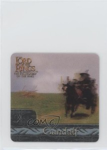 2002 Artbox Lord of the Rings: Fellowship Ring Action Flipz Gandalf #22 4hj