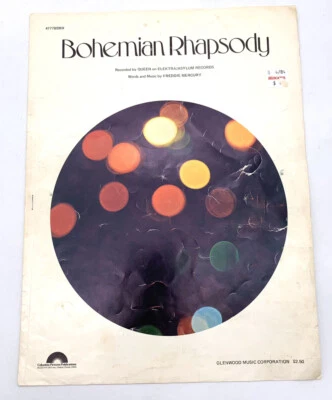 复古波西米亚女王狂想曲乐谱 Glenwood Music Corporation 钢琴 — 第 1/3 张图片