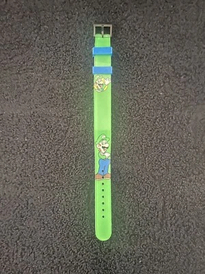 Correa de reloj vintage Mario Brothers Luigi Foto 1 de 2