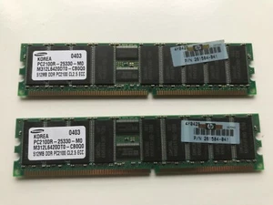 SAMSUNG M312L6420DT0 - CB0Q0 512MB x 4 Boards - Picture 1 of 4