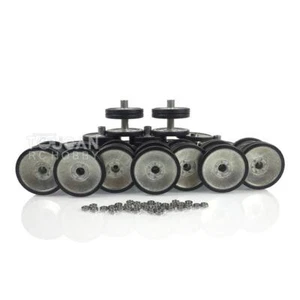 1:16 Henglong RC Panzer Tiger I 3818 Panther 3819 Metallstraßenräder mit Felgen - Bild 1 von 6