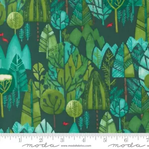 WINTERLICH 3 Yards Moda Art Deco Redbird Weihnachten Stoff Quilten Nähen 48762-18 - Bild 1 von 2